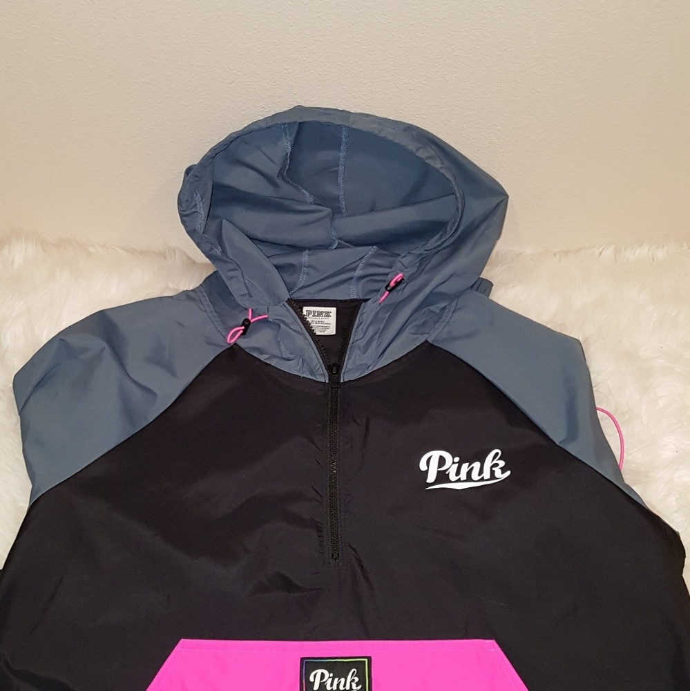 Pink windbreaker